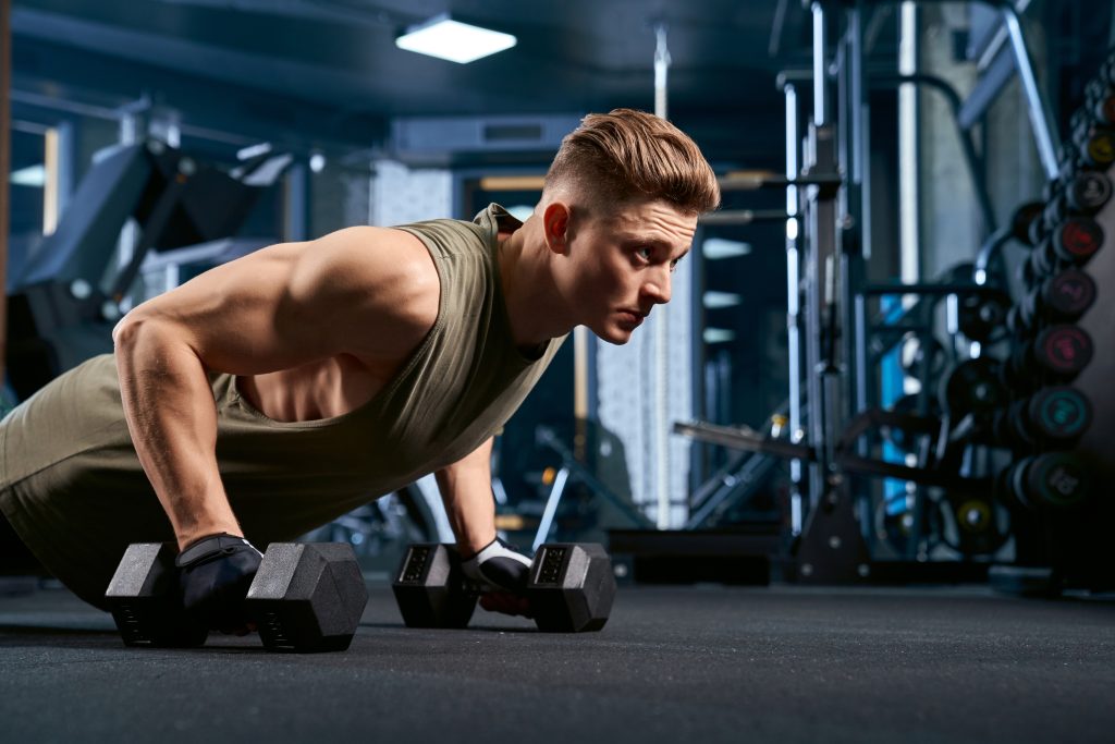 fitness muž